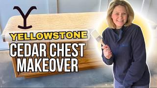 Yellowstone-Inspired Cedar Chest: High-End Makeover on a Budget