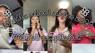 Middle school advice and tips 2024 -TikTok compilation