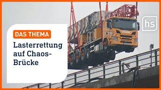 LKW-Bergung auf Salzbachtalbrücke: eine Never-Ending-Horrorstory | hessenschau DAS THEMA