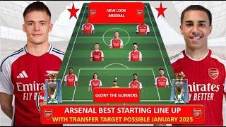 New Look of Arsenal Predicted LineUp with Possible Transfer Targets Winter 2024 ~ Arsenal News