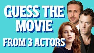 Guess the Movie From 3 Starring Actors Quiz | Test Your Film Knowledge (50 Questions)