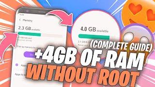 WORKING! How to Increase RAM MEMORY On Any Android Phone Without Root! (Complete Guide Step by Step)