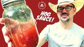 BARLOW BBQ HOG SAUCE | Carolina BBQ Sauce | Pulled Pork Sauce Recipe | Barlow BBQ