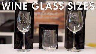 Wine Glass Size Comparison - Product Spotlight