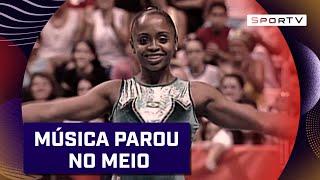 SOLO INCRÍVEL DE DAIANE DOS SANTOS NA COPA DO MUNDO DE GINÁSTICA EM 2005 | TBT Olímpico | SPORTV