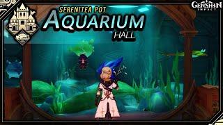 Aquarium Hall  | Serenitea Pot | Genshin Impact