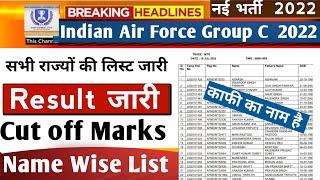 Indian Airforce Group C Result Declared 2022