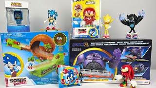 Sonic The Hedgehog Collection Unboxing Review | Sonic Looping Action | Stretchy Knuckles