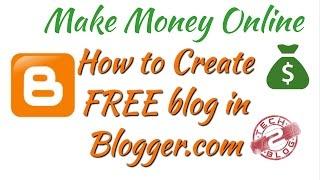 [HD] How To Create a Blogger Blog for FREE & START Your Blogging Career