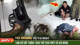 Bắt nóng con nghiện găm nhiều "hàng nóng" quanh người | Bản tin 113 online ngày 22/12| ANTV