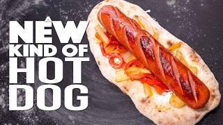 A NEW KIND OF HOT DOG LIKE YOU'VE NEVER SEEN BEFORE  (PERFECT FOR SUMMER!) | SAM THE COOKING GUY