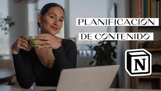 Cómo Planifico mi Contenido de Redes Sociales en Notion | Plantilla Gratis