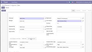 How to do HR Employee Travel Expense Management | Odoo Apps Feature #Employee #odoo #odooapp