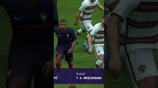 NICE FINISH BY MBAPPE||PES 2021