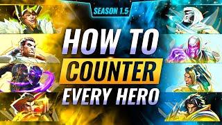 The ULTIMATE Hero Counter Guide (Season 1.5) | BEST Hard-Counters for EVERY Hero! | Marvel Rivals