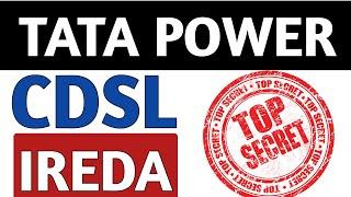 Cdsl share,Ireda share,Tata power share,Ireda latest update,Cdsl latest update,Tata power update