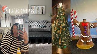 vlogmas day 10 || I got a new coffee table. what is work/life balance? more decor shopping