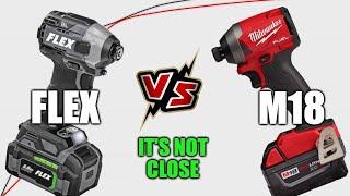 The New Flex Impact Driver Dyno Tested vs. Milwaukee Gen 3: Quick-Eject