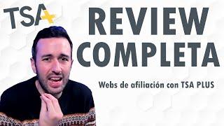 Review de TSA PLUS  Plataforma para hacer webs de afiliación sin complicaciones