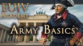 EU4 Academy: Army Basics - Europa Universalis IV (EUIV) Tutorial (Beginners)