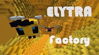 Kinetic energy hurts! Elytra Factory | Minecraft map