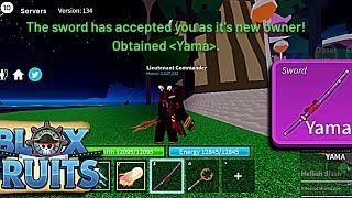 Getting Yama on Blox Fruits Roblox