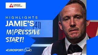 Quality start for Jamie Jones vs John Higgins  | 2024 World Snooker Championship Highlights