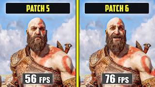 God of War Ragnarök PC - Patch 6 VS Patch 5 - Major FPS Increase | Zen CPU Performance Fix + More!