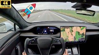 2023 Tesla Model S | FULL TOUR & DRIVE | 0-100 km/h | Autopilot Drive