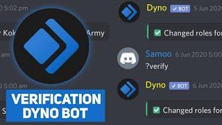 Dyno Bot Verification | Discord Server Verification System | Techie Gaurav