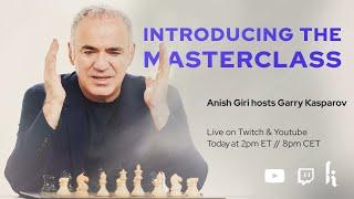 Giri asks Kasparov about his Masterclass | Introducing the Masterclass | Kasparovchess