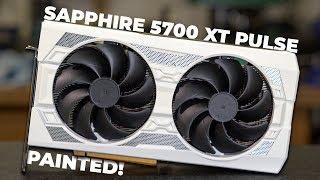 Graphics Card Makeover: Sapphire RX 5700 XT Pulse Black & White Mod!