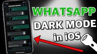 WhatsApp Darkmode für iPhone/ iOS aktivieren!