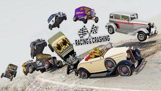 BeamNG Drive - Racing & Crashing Bruckell Nine (Game Update 0.34)