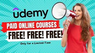 Udemy Free Courses  FREE CERTIFICATE Available!!! Udemy Coupon Code February 2024 
