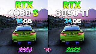 RTX 4080 SUPER vs RTX 3090 Ti - Test in 10 Games | 4K
