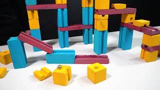 Marble Run Race ASMR Domino | MrTinkerer