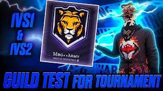 1vs1 & 1vs2 Guild Test  FF Live With MH KRISH ‍🩹️ #freefire #live #ajjubhai