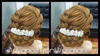 ADVANCE HAIRSTYLE | FRONT VARIATION | FRENCH BRAID | Easy Hairstyle tutorial | Easy Technique