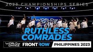Ruthless Comrades | Team Division | FRONT ROW | World of Dance Philippines 2023 | #WODPH2023