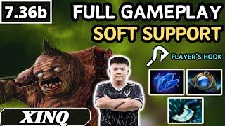 7.36b - Xinq PUDGE Soft Support Gameplay - Dota 2 Full Match Gameplay