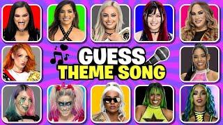 Guess WWE Women's  Theme Songs  | Liv Morgan, Rhea Ripley, Bianca Belair & More