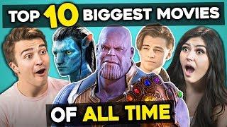 Adults React To Top 10 Highest Grossing Movies Of All Time