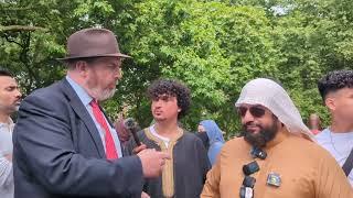 Why You People Reject Christ? Sheikh Mohammed And Visitor Speakers Corner Sam Dawah