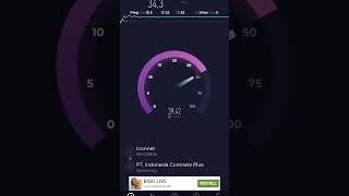 speedtest isp iconnet 35Mbps