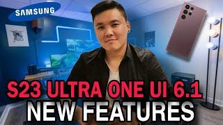 Official ONE UI 6.1 Update for Galaxy S23 Ultra is HERE - Top 5 features on S23 ultra