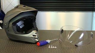 How To: Change the Shoei Hornet DS Face Shield | Motorcycle Superstore