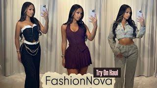 FashionNova Matching Sets Try On Haul #FashionNova