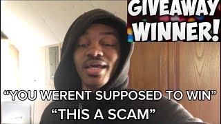 When You Actually Win A YouTube Giveaway…