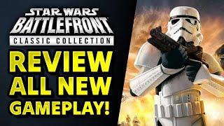 Star Wars Battlefront Classic Collection Review! (Single Player) ALL NEW GAMEPLAY!